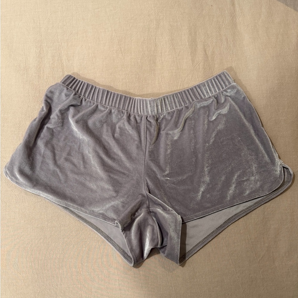 Madewell Velvet Gray Shorts